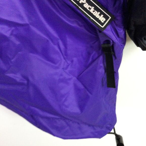 Helly Hansen Mens Waterproof Jacket Breathable Packable Purple Black Size L - Picture 4 of 16